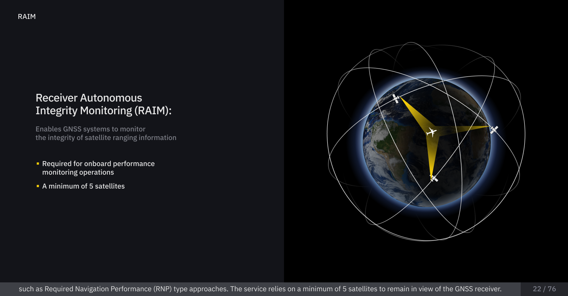 Receiver Autonomous Integrity Monitoring (RAIM): GNSS-Integritätsüberwachung mit Satelliten